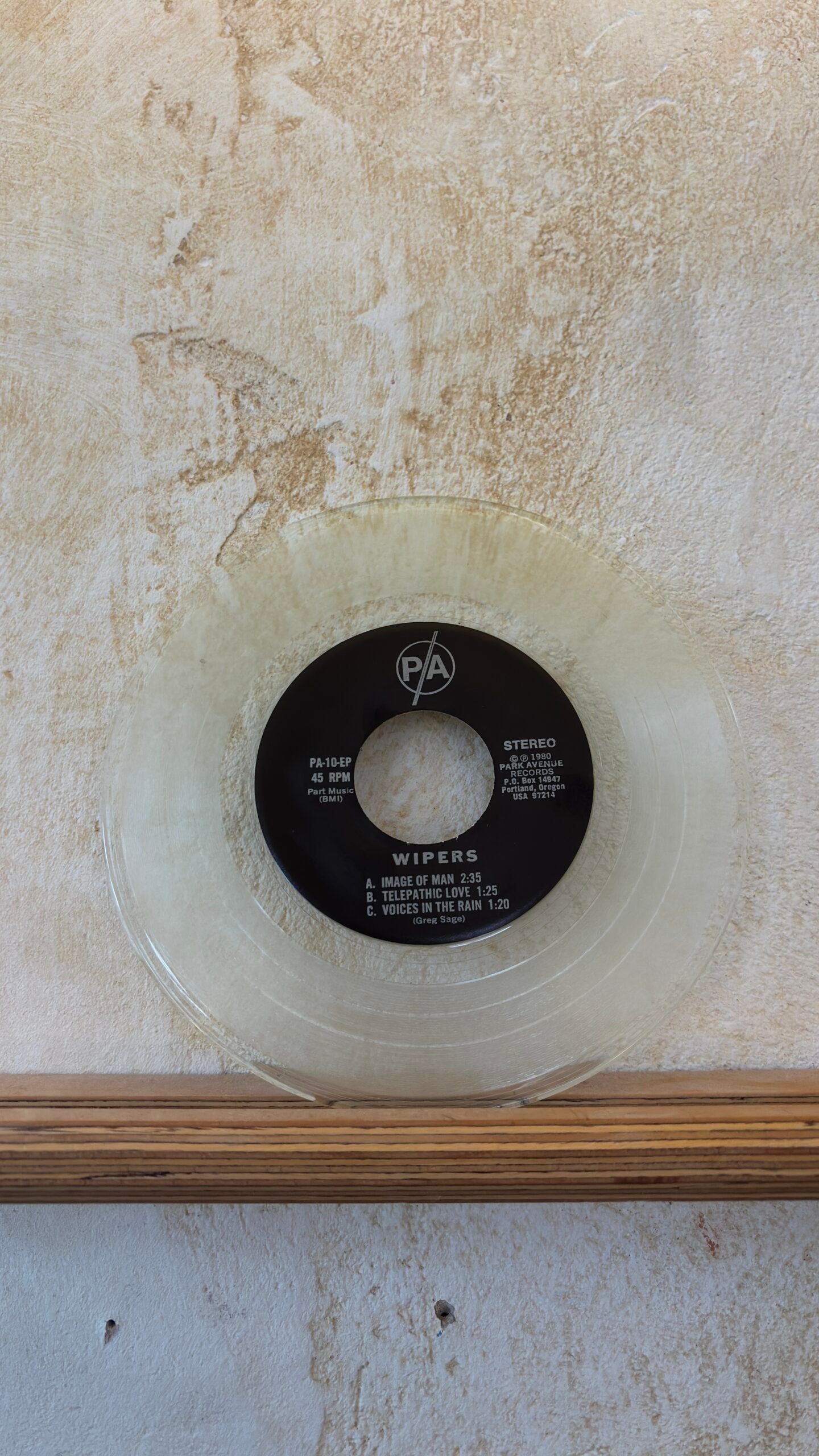 7" Wipers - Alien Boy – Bild 5